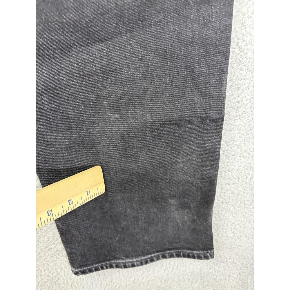 Madewell 1991 Straight Jeans Mens 38x32 Gray Dark Wash Stretch Denim Pants Men - Picture 6 of 10